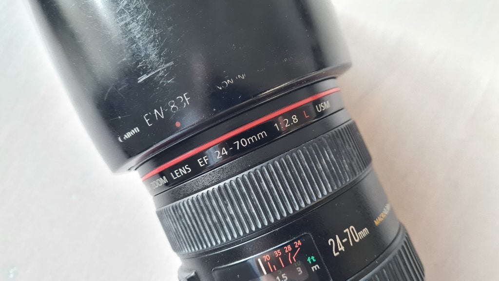 Canon EF 24-70mm 2.8L USM, Ophalen, Gebruikt, Canon, Standaardlens