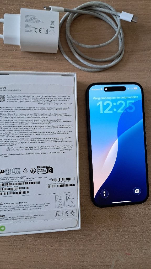 Iphone 16 128gb, Télécoms, Téléphonie mobile | Apple iPhone, 128 GB, Enlèvement ou Envoi, IPhone 16, 87 %