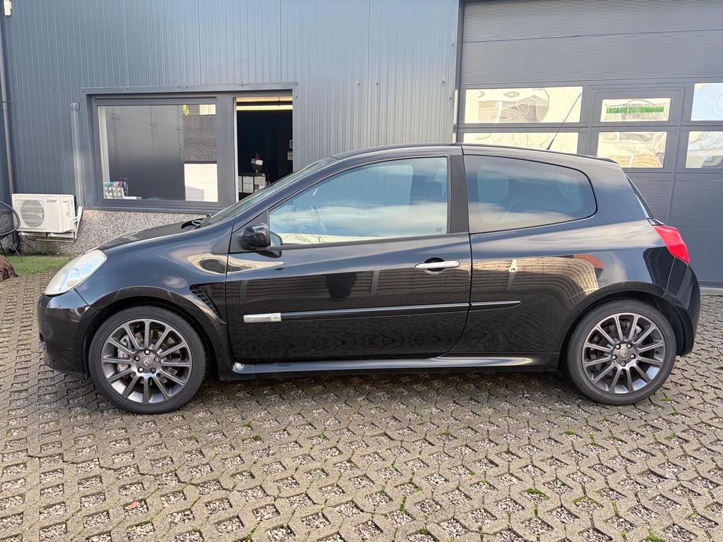 Renault Clio 2,0 sport - Project circuit/rally, Auto's, Gebruikt, Zwart, Bedrijf, Handgeschakeld