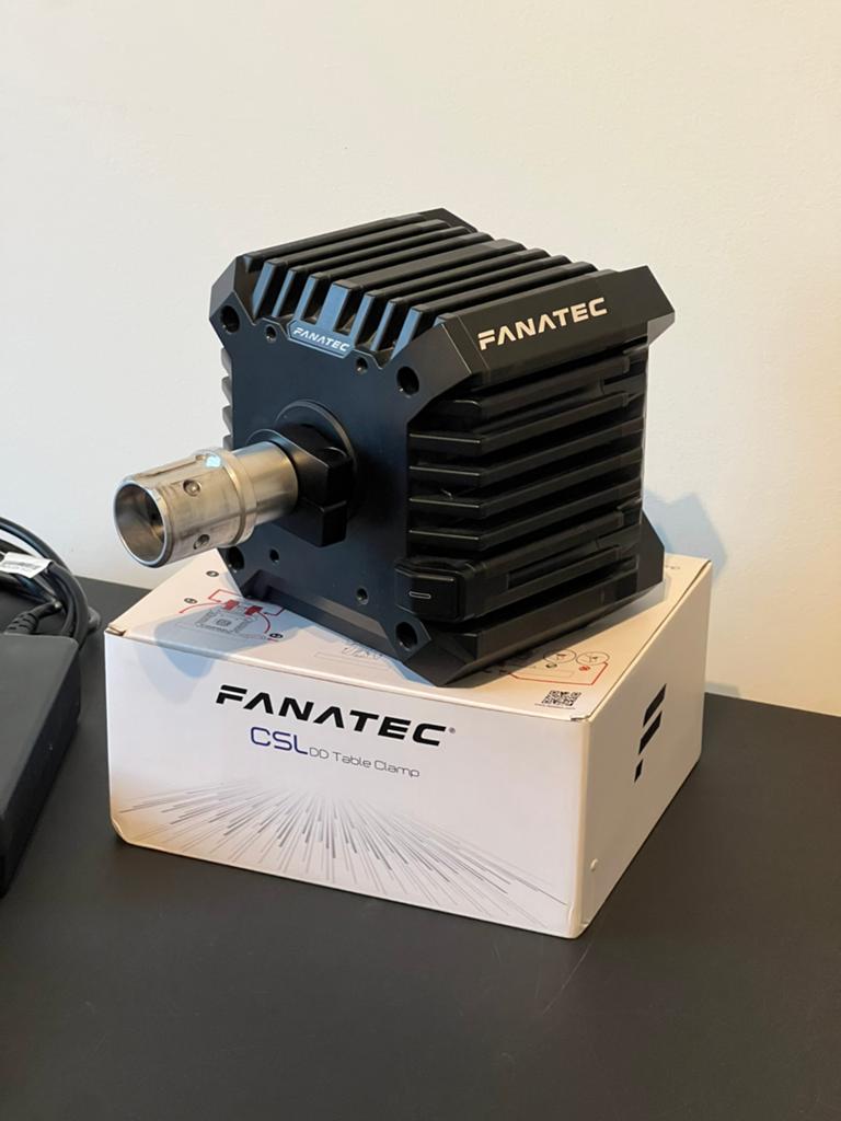 Fanatec CSL DD 8 Nm QR1 met Table Clamp, Informatique & Logiciels, Joysticks, Comme neuf, Enlèvement ou Envoi