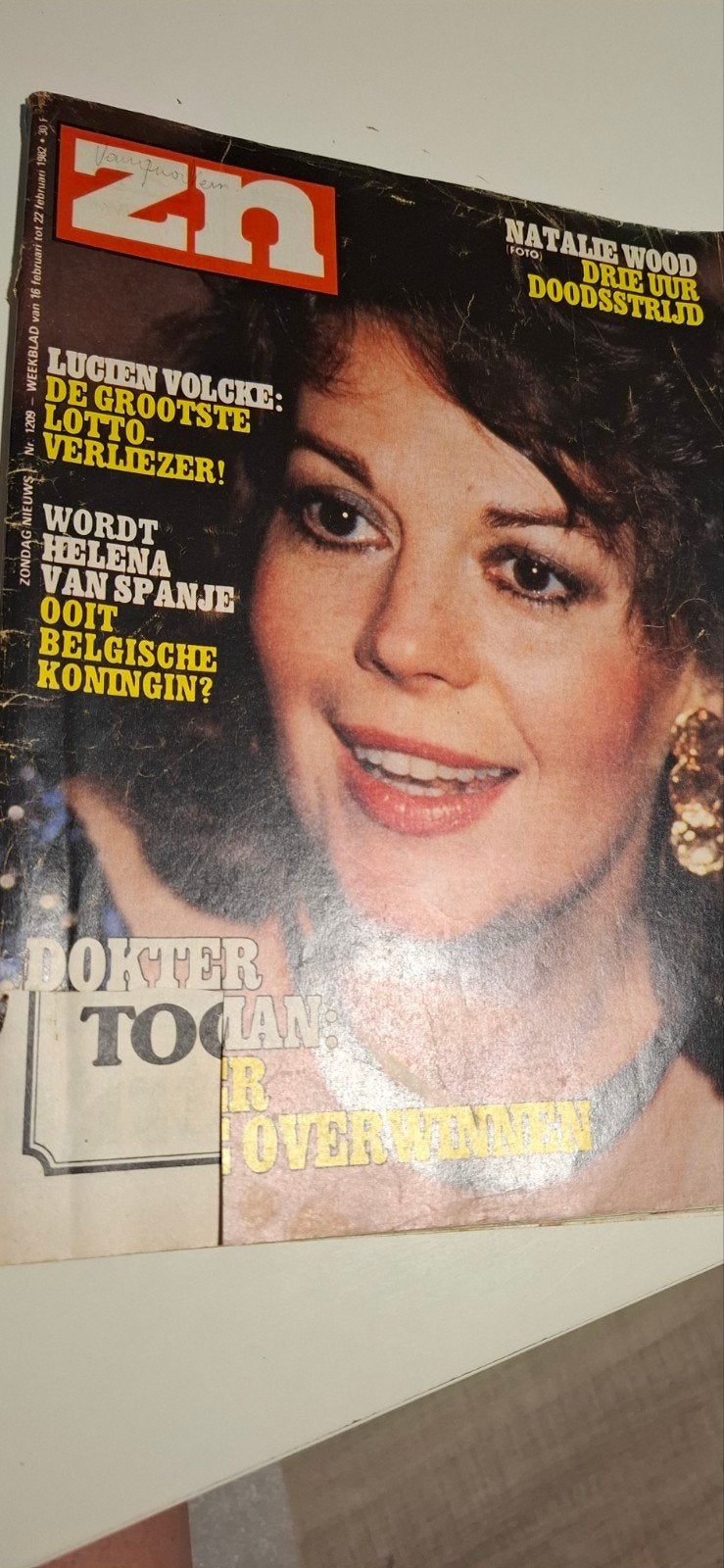 Nathalie wood 1982 la esterella, Ophalen of Verzenden, 1980 tot heden, Tijdschrift