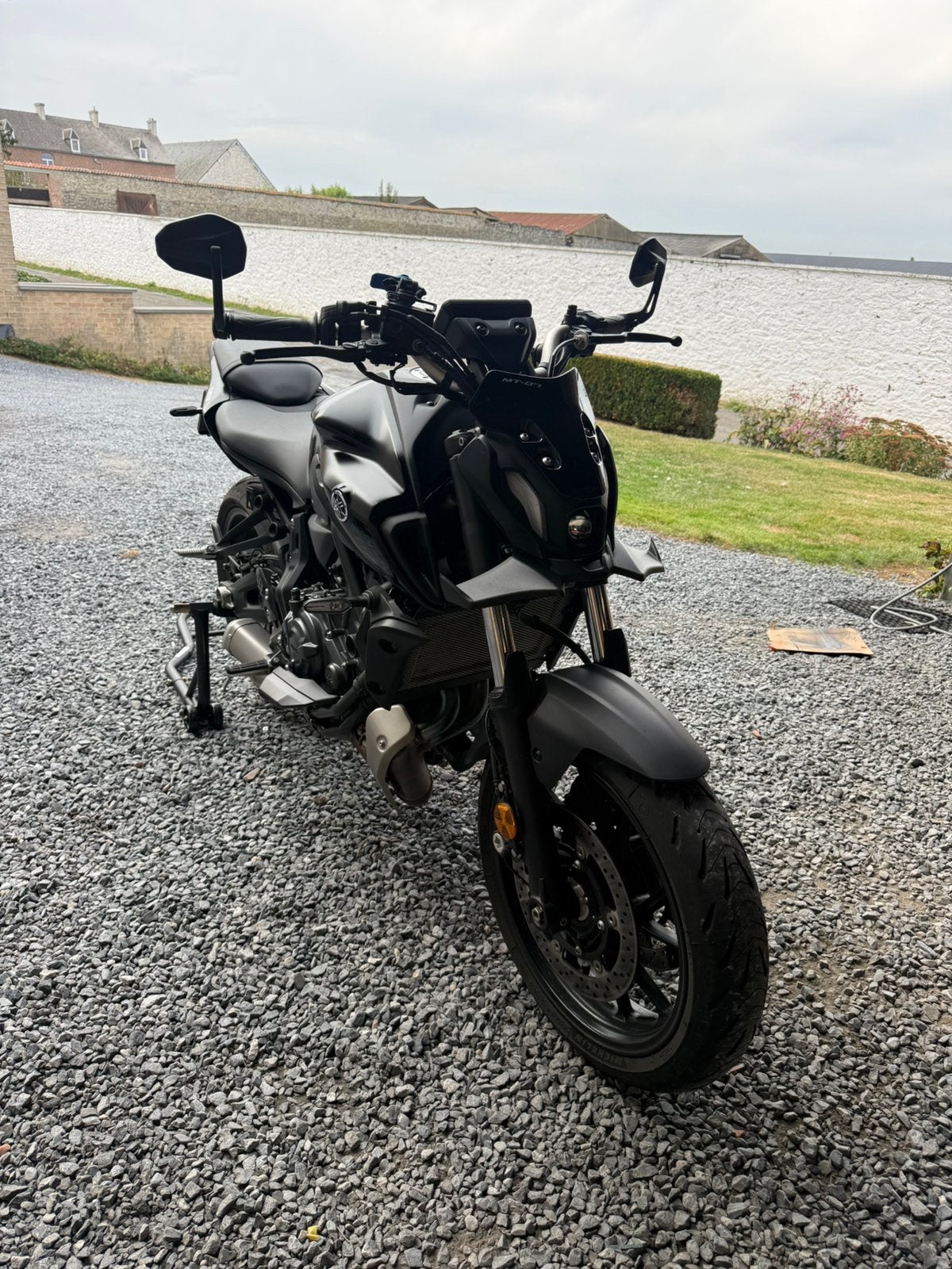 Yamaha MT07 2023 4750Km, Motoren, 2 cilinders, Nieuw, Particulier, Minimaal motorrijbewijs A2