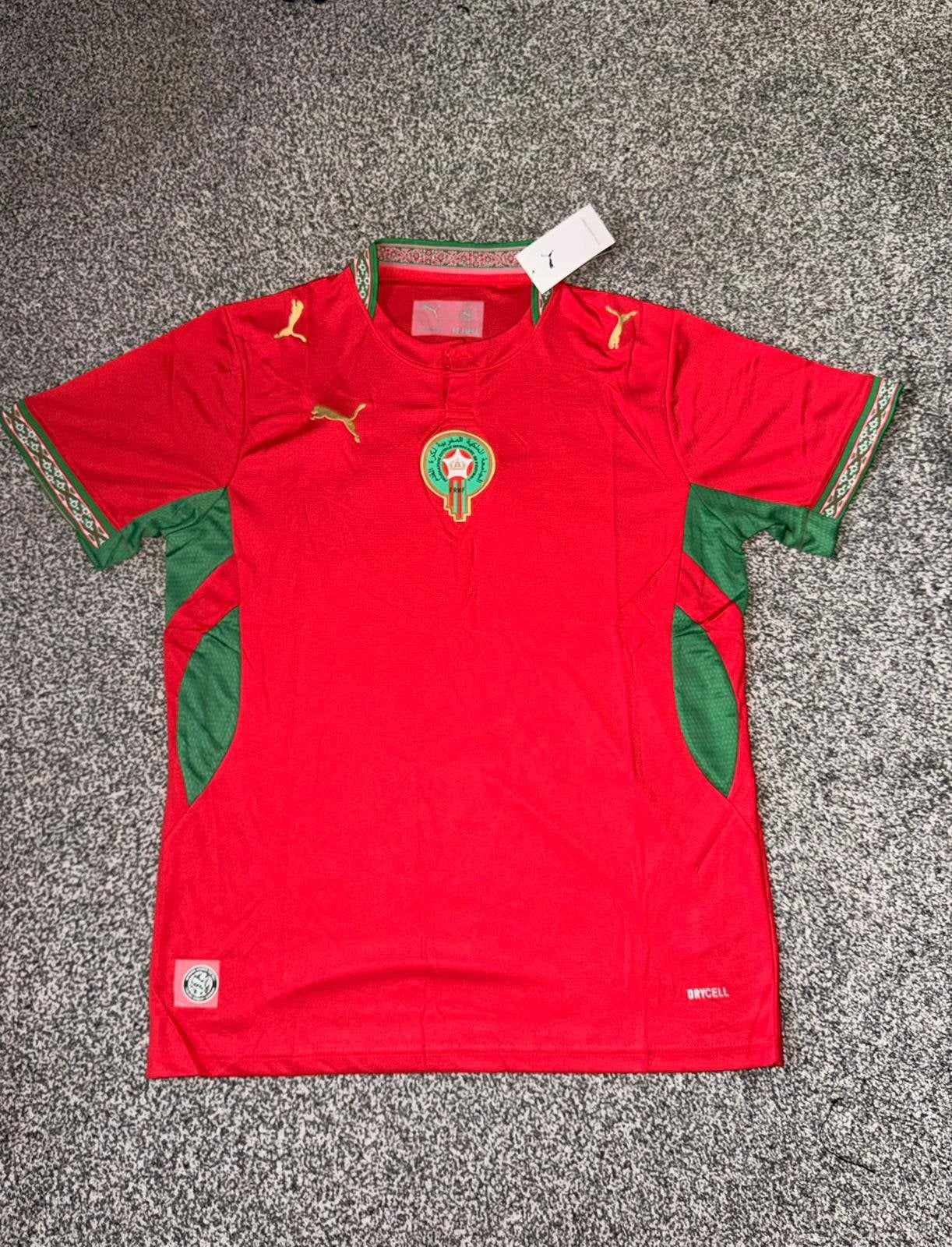 Maillot t-shirt Coupe  2026 Maroc - état neuf (S/M/L/XL/XXL), Sports & Fitness, Football, Enlèvement ou Envoi, Neuf, Maillot