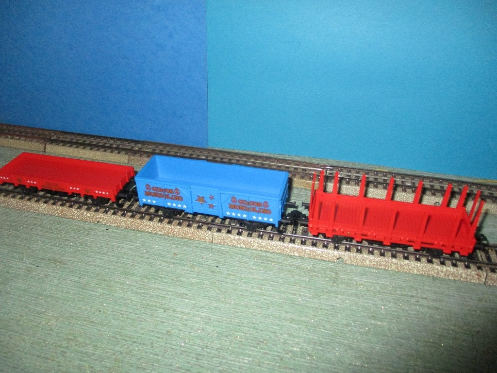 Marklin 3 wagons Cirque Mondolino, Ophalen of Verzenden, Nieuw, Wagon, Märklin