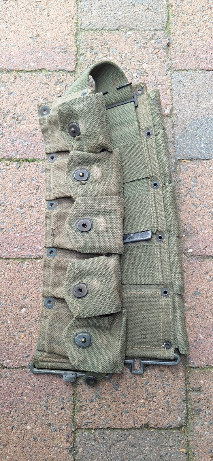 Ceinturon Garand US, Enlèvement
