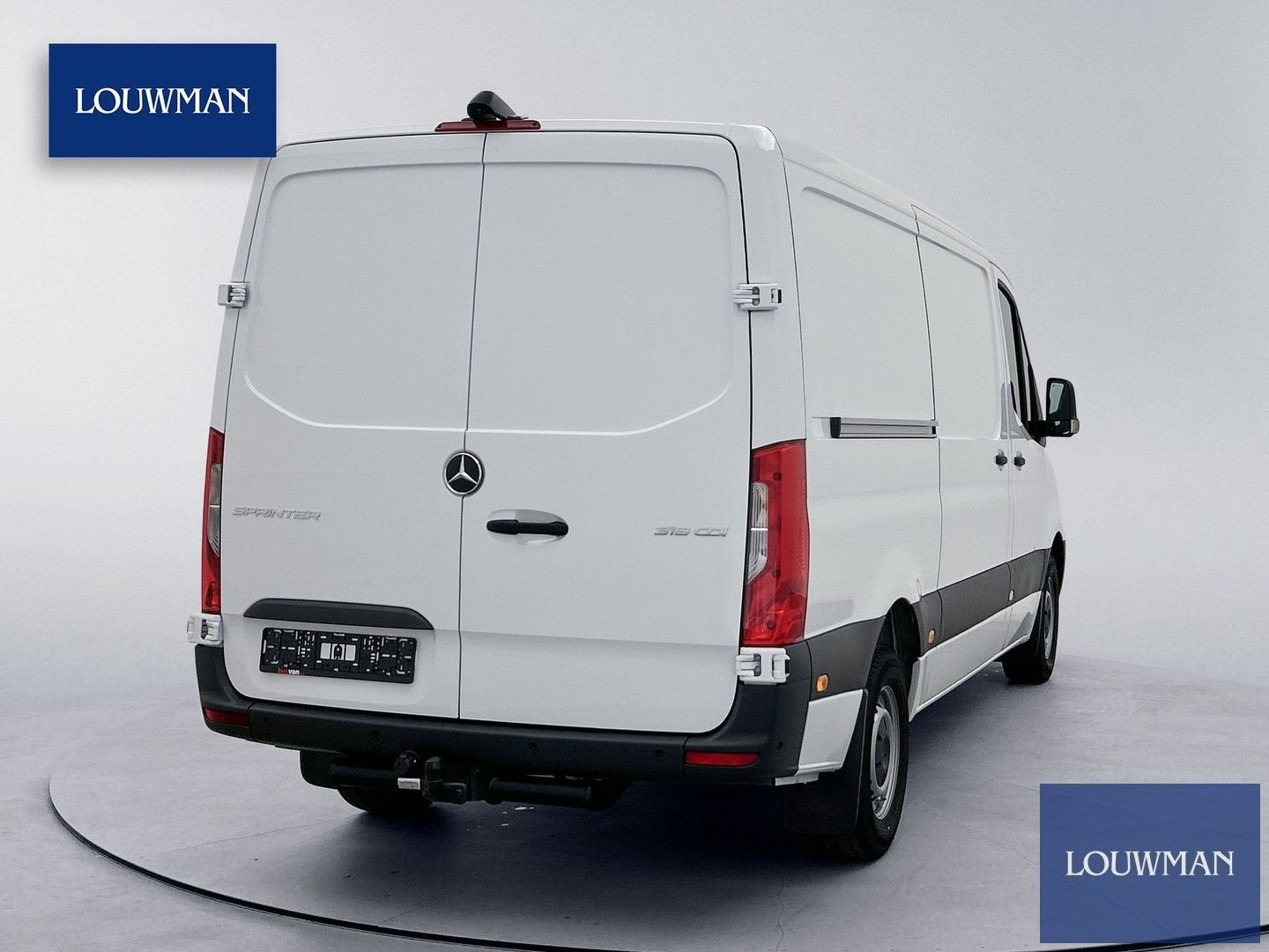 Mercedes-Benz Sprinter 319 1.9 CDI L2 Pro 3500kg Trekhaak Na, Automaat, Wit, Mercedes-Benz, Bedrijf