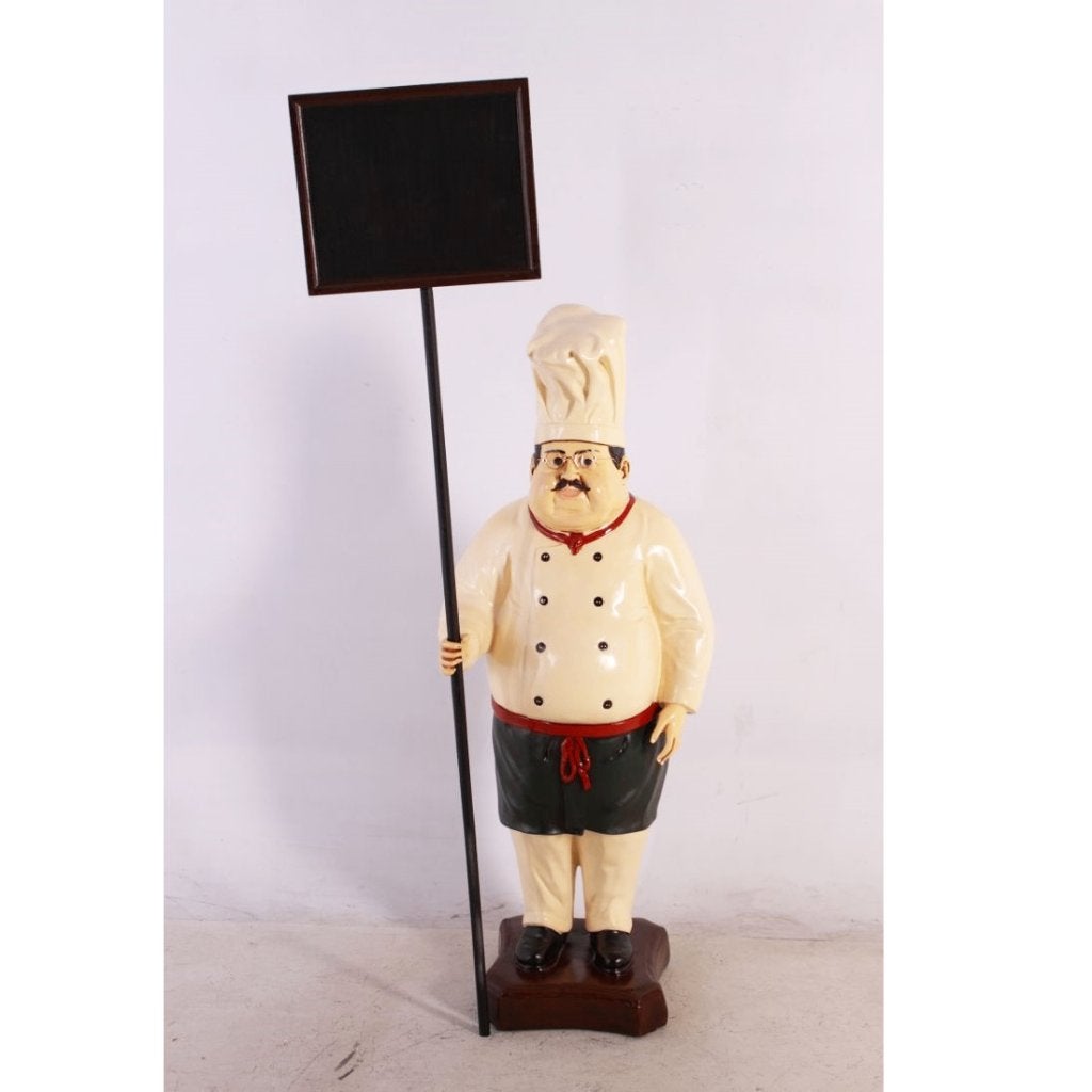 Cook 3 ft. – Kok beeld Hoogte 111 cm Beschrijfbaar