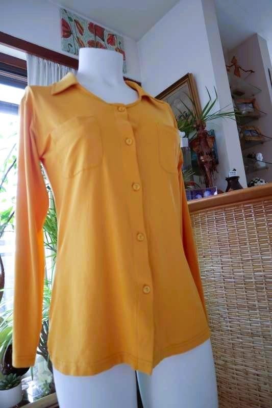 fel geel prachtig T-shirt blouse, Kleding | Dames, Geel, Maat 42/44 (L), Ophalen of Verzenden, Zo goed als nieuw