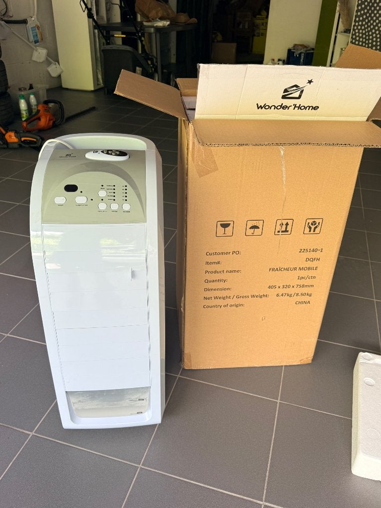 Air conditionné, Refroidissement et Déshumidification, 60 à 100 m³, Enlèvement, Utilisé