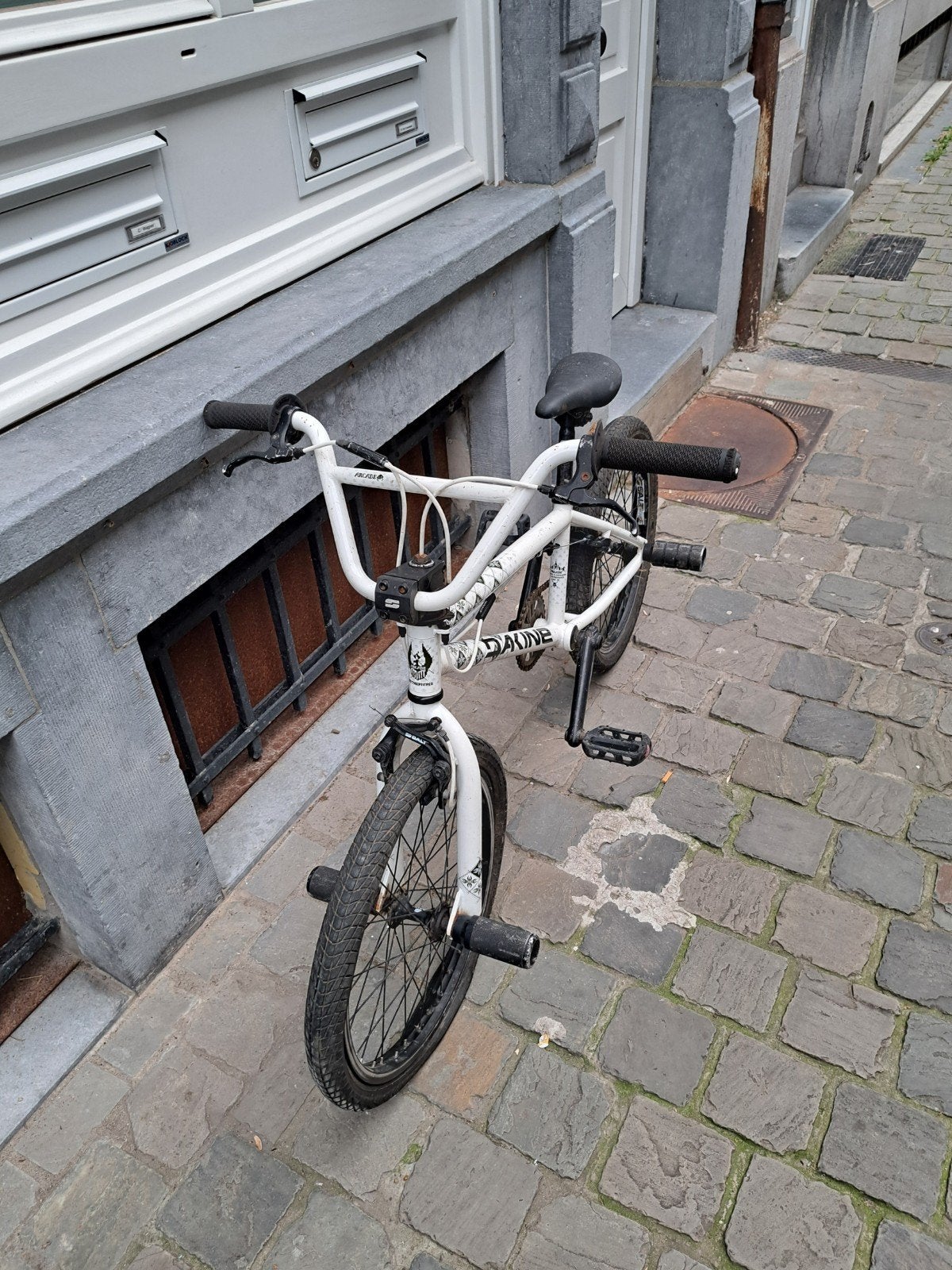 vélo BMX, Enlèvement