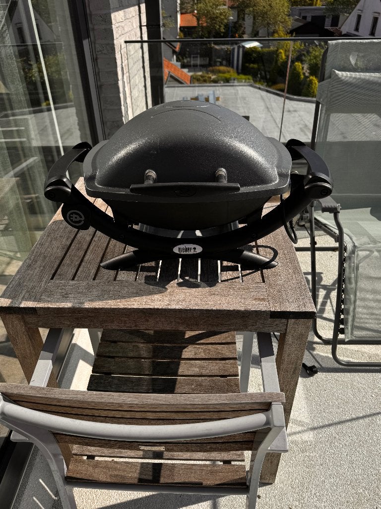 Barbecue Weber Q 1400 elec., Jardin & Terrasse, Enlèvement, Utilisé, Weber