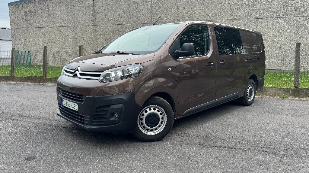 2.0 * DubbCab * 6PL * 1 Jaar Garantie * Gekeurd Voor Verkoop, Auto's, Citroën, Bedrijf, Te koop, Jumpy Combi, ABS, Airbags, Airconditioning