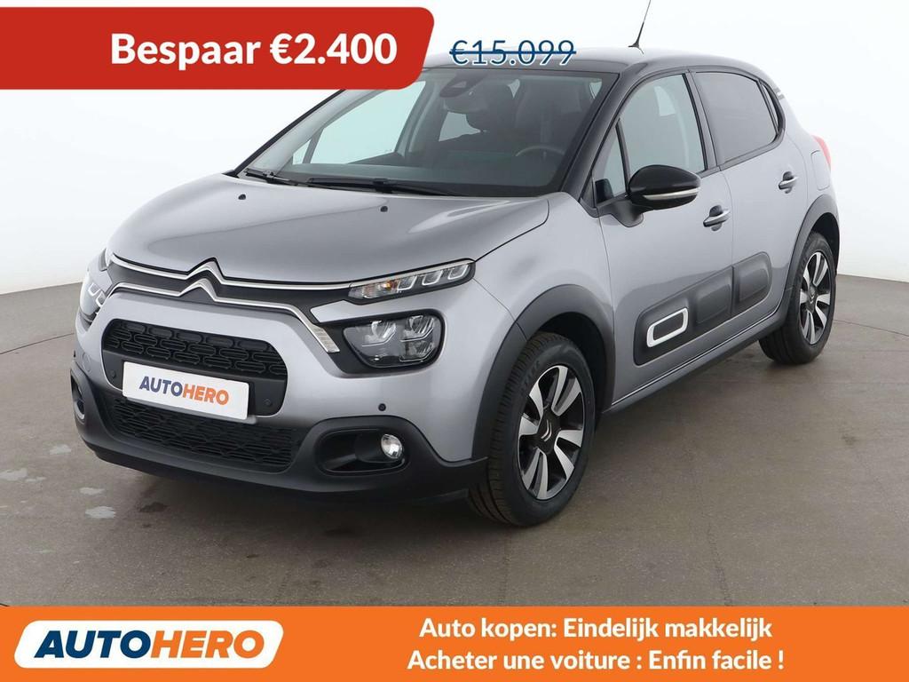 Citroën C3 1.5 Blue-HDi Shine (bj 2023), Voorwielaandrijving, 75 kW, Stof, Gebruikt