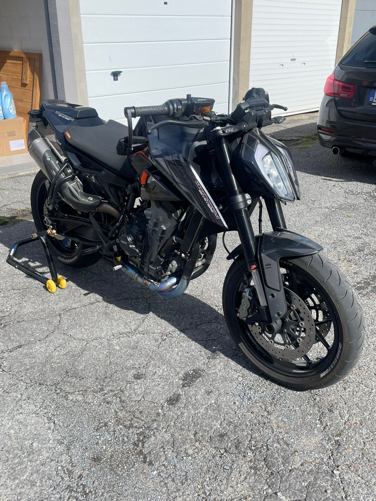 Ktm duke 790L, Particulier