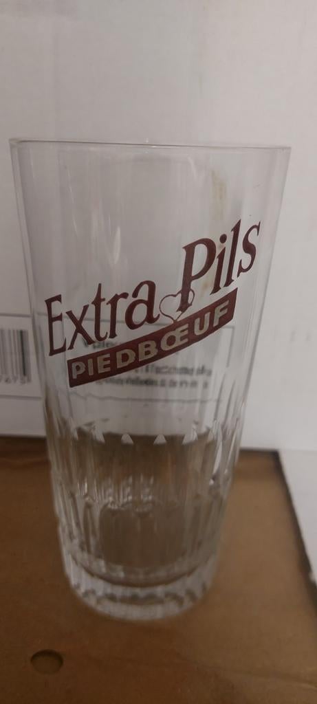 Piedboeuf extra pils glas, Verzamelen, Ophalen of Verzenden