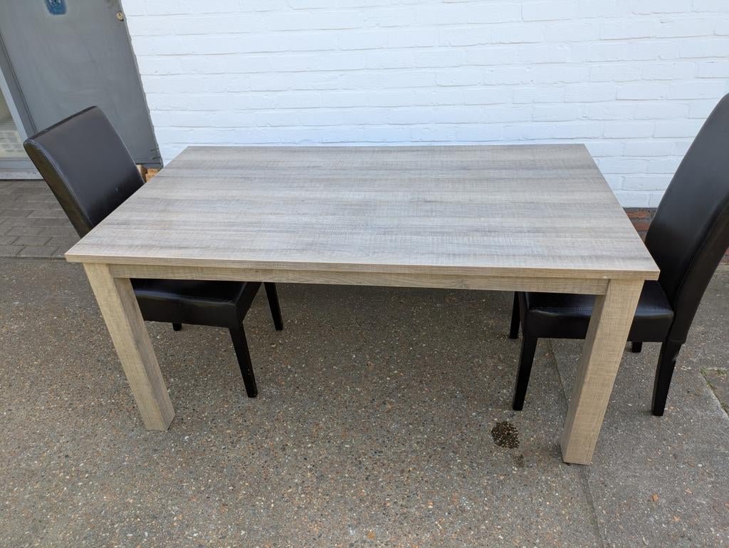 Eettafel + stoelen, Huis en Inrichting, Ophalen