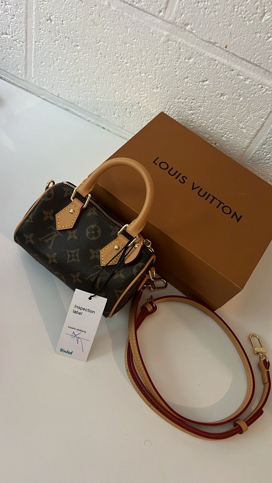 Sac a main louis vuitton nano speedy, Kleding | Dames, Ophalen of Verzenden, Nieuw