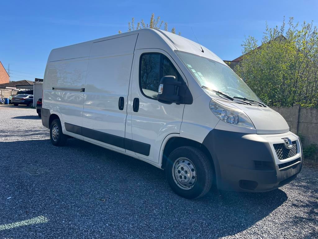 Peugeot Boxer 2011, Auto's, Peugeot, Voorwielaandrijving, 4 deurs, Stof, Zwart