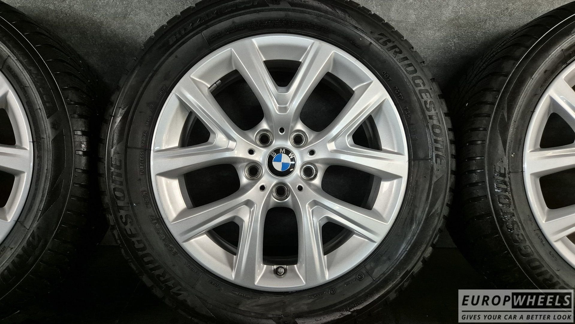 17 inch BMW velgen winterbanden X1 F48 X2 F39 Styling 574, Auto-onderdelen, Gebruikt, -, -, Banden en Velgen