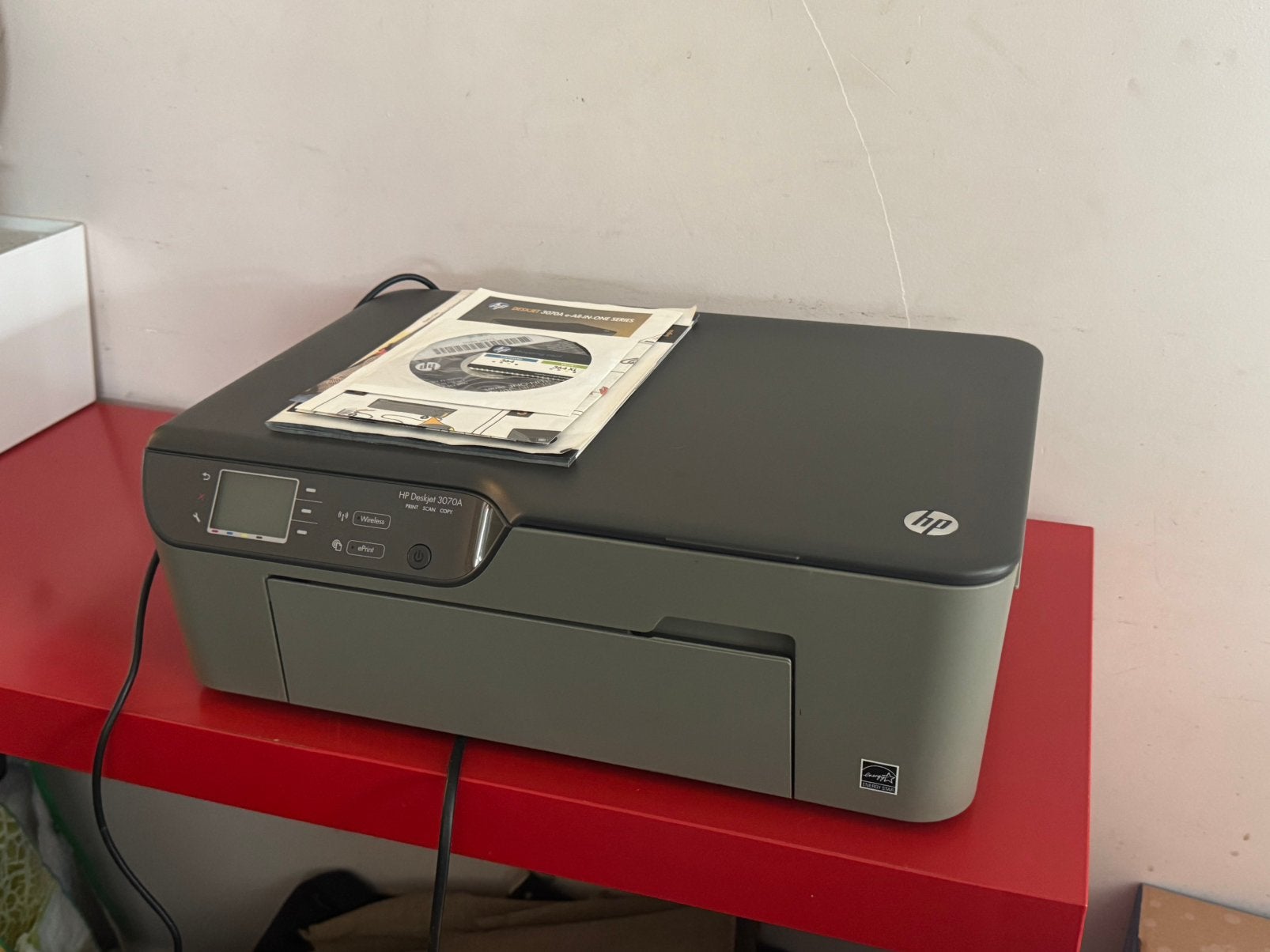 HP deskjet 3070A, Computers en Software, Scanners, Ophalen, Zo goed als nieuw