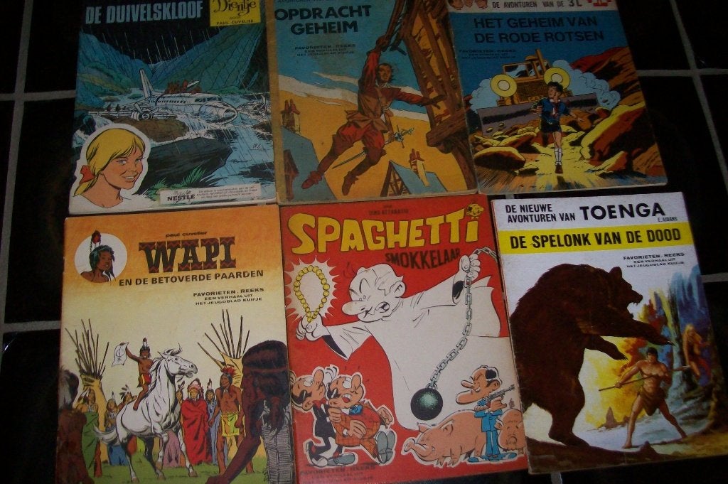 favorieten reeks, Meerdere stripboeken, Ophalen of Verzenden, Gelezen