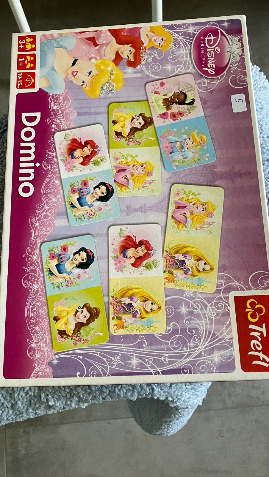 Domino Princess, Kinderen en Baby's, Speelgoed | Kinderpuzzels, Ophalen, Gebruikt