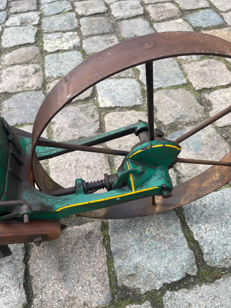 Zaaimachine, Ophalen