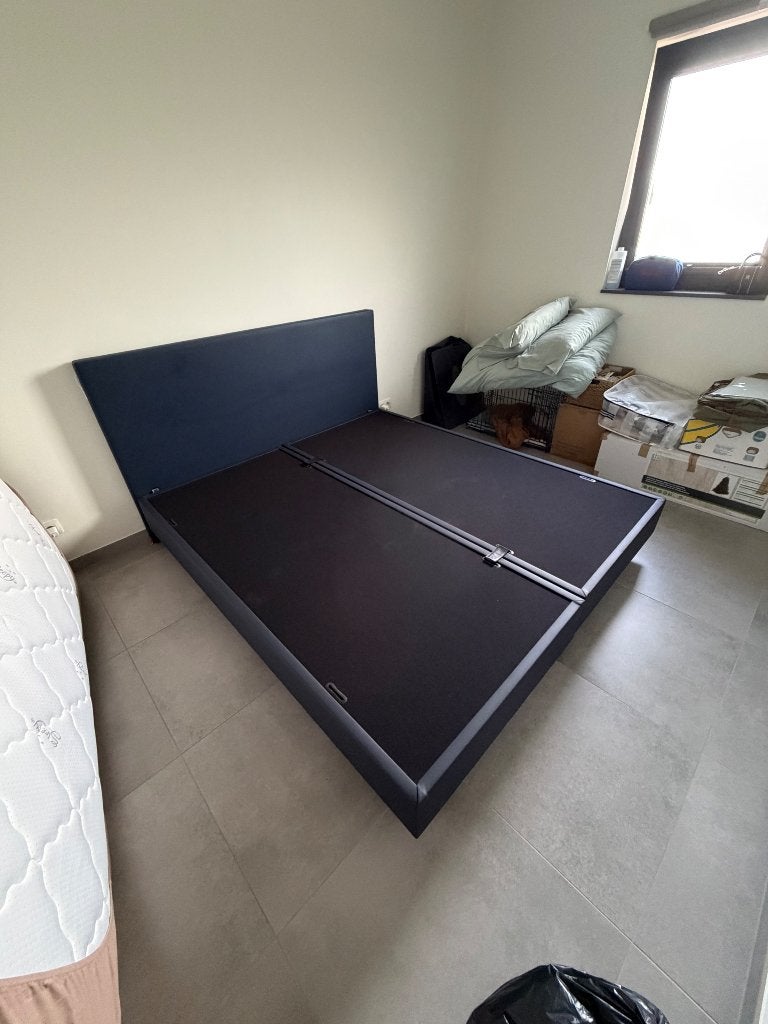 Bed frame, Ophalen, Overige kleuren, Tweepersoons, Zo goed als nieuw