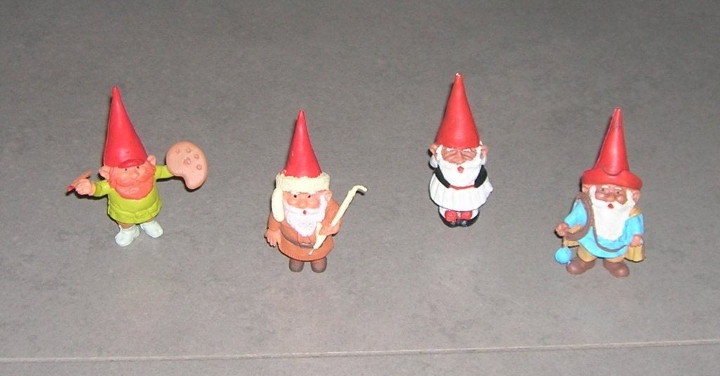 David de kabouter figuurtjes, Collections, Jouets miniatures, Comme neuf, Enlèvement