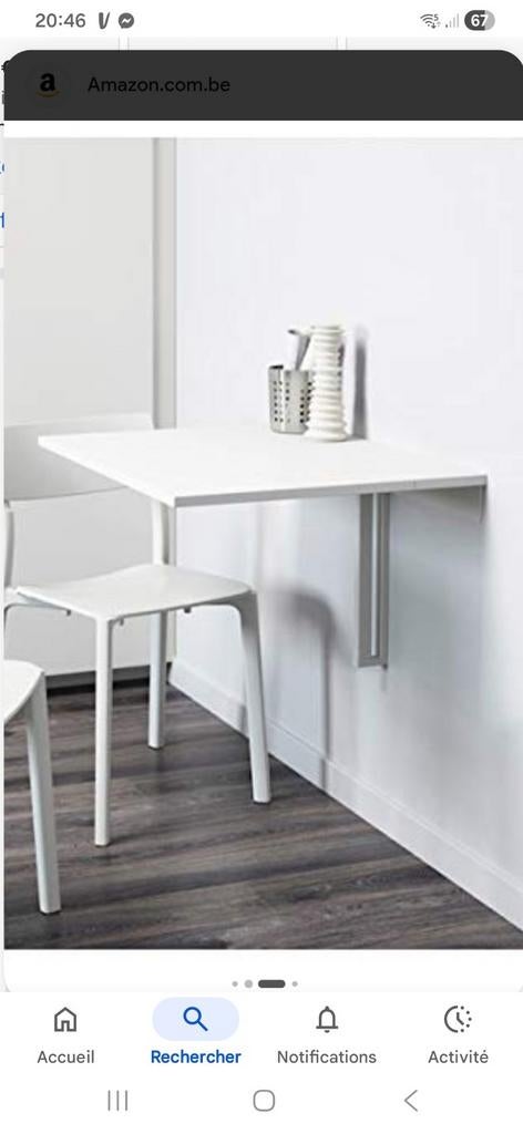 Table de cuisine rabatable ikea, Enlèvement, IKEA