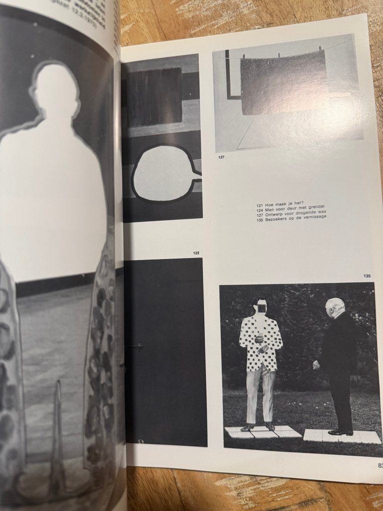 Retrospective Roger Raveel 1974, Enlèvement ou Envoi, Utilisé, Peinture et dessin