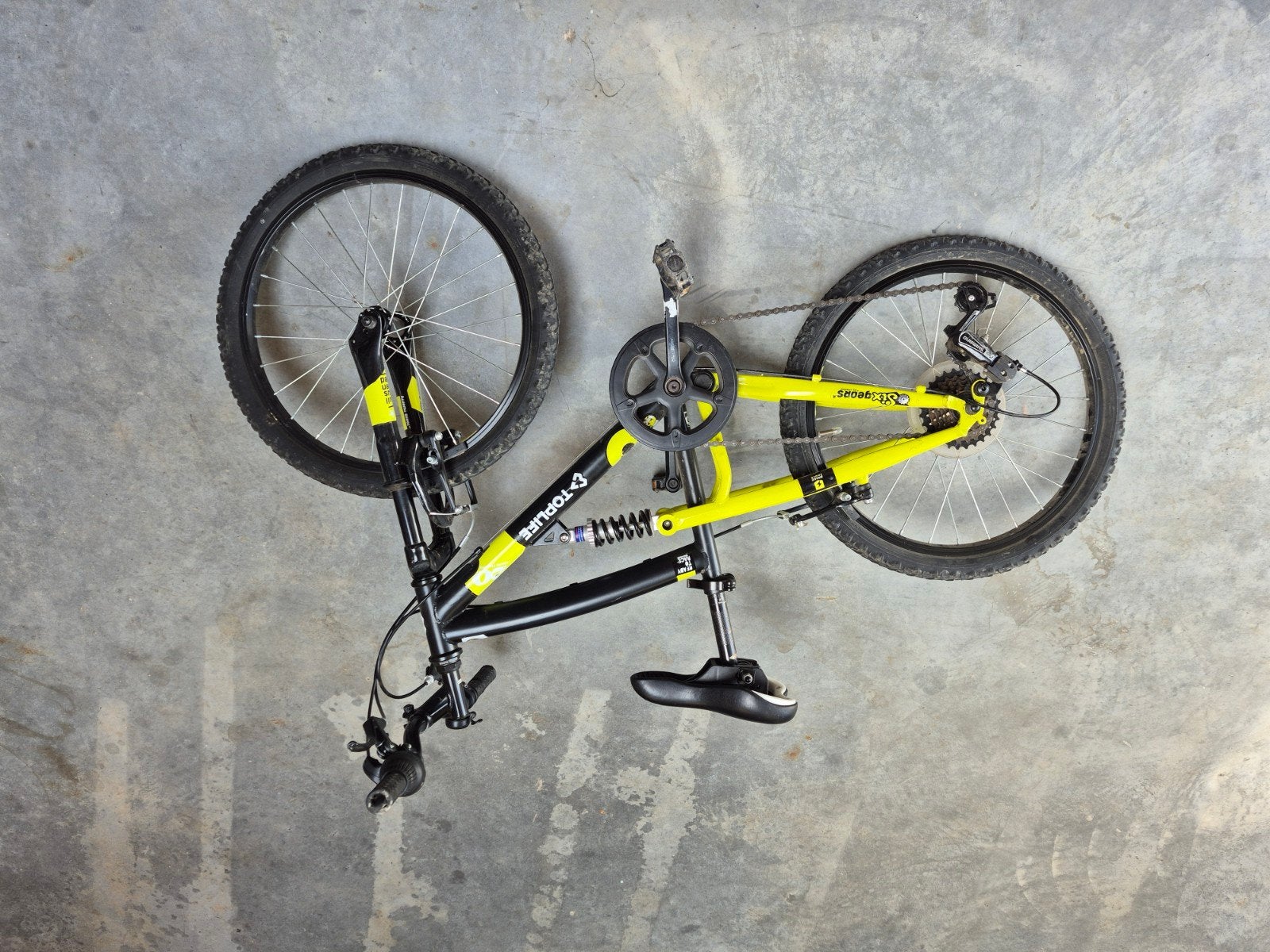 20 inch kinderfiets, Fietsen en Brommers, Fietsen | Kinderfietsjes, Ophalen, Gebruikt, 20 inch of meer, Toplife