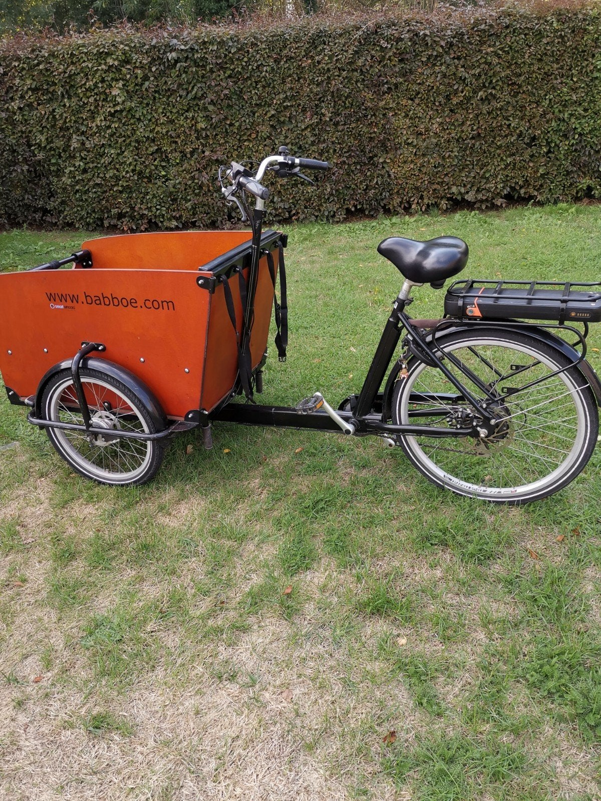 Babboe electrische bakfiets, Fietsen en Brommers, 4 kinderen of meer, Gebruikt, Elektrisch, Ophalen
