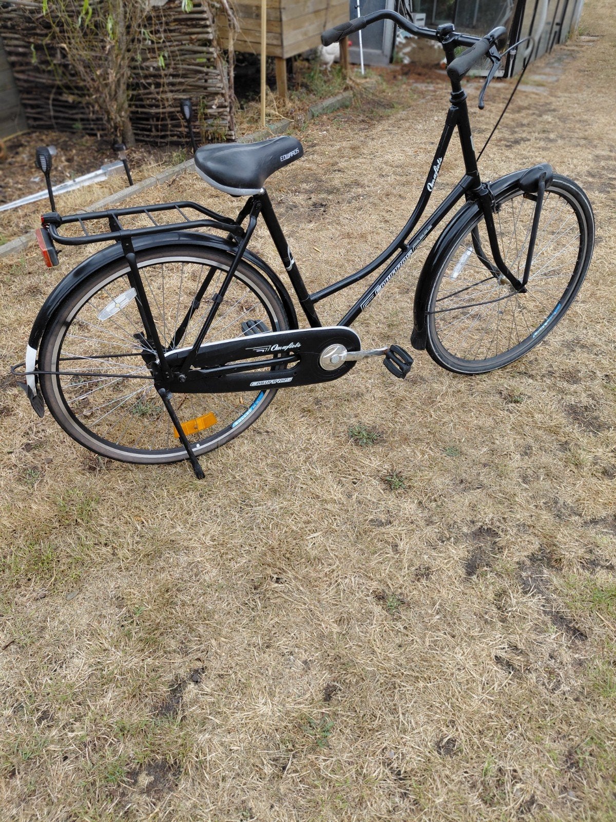damesfiets edwards(omafiets), Fietsen en Brommers, Fietsen | Dames | Omafietsen, Ophalen, Terugtraprem, Edwards, Handrem