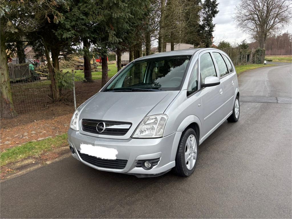 Opel Meriva 1.6 benzine automaat, 4 deurs, Zwart, Meriva, Zilver of Grijs