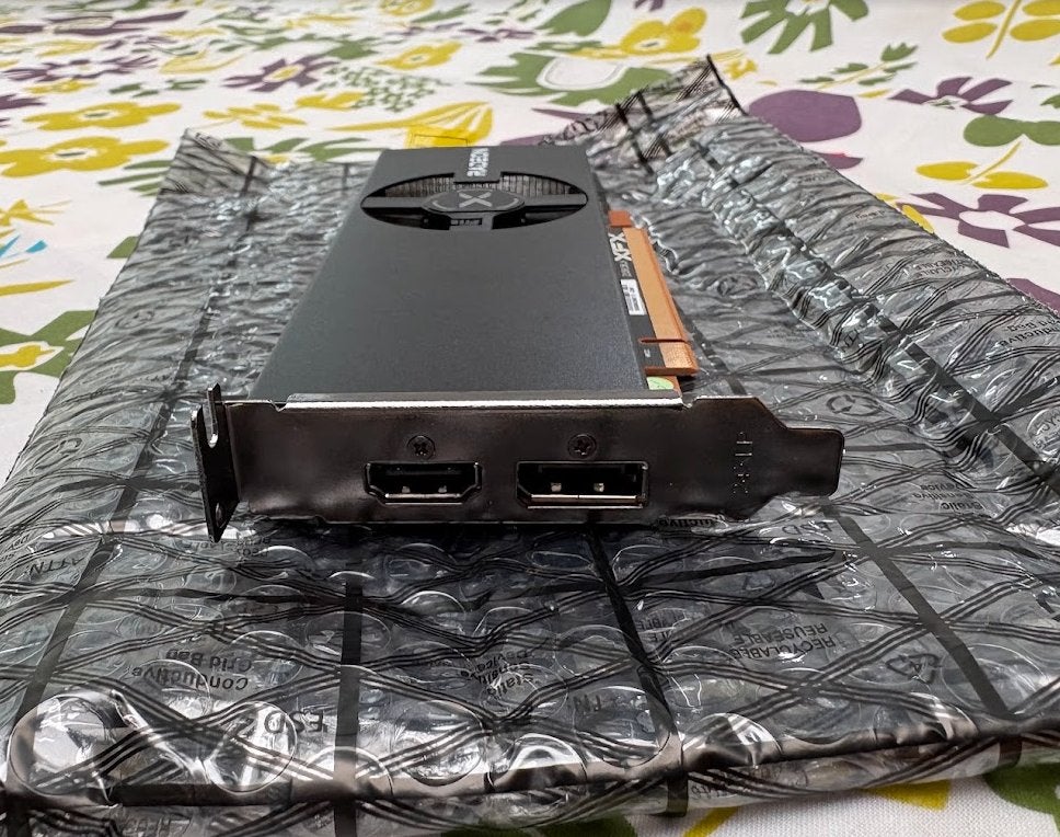 Radeon RX 6400 Gaming grafische kaart XFX Speedster SWFT105, Computers en Software, Videokaarten, Ophalen of Verzenden, Zo goed als nieuw