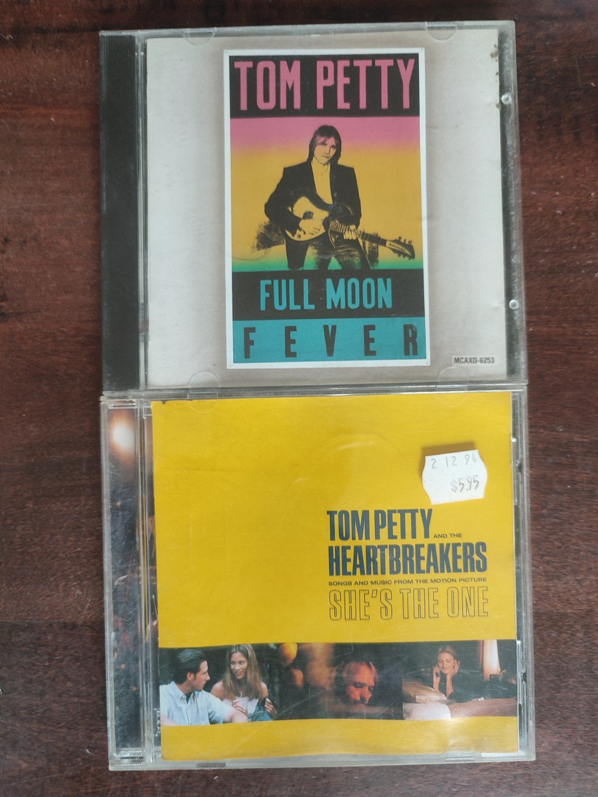 2x CD : TOM PETTY - FULL MOON FEVER + SHE'S THE ONE, Ophalen of Verzenden