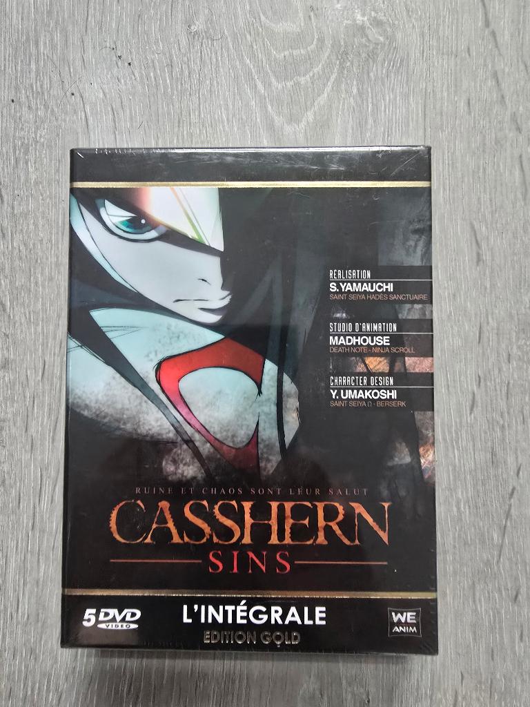 CASSHERN SINS — DVD — Sous Blister, CD & DVD, Anime (japonais), Dessin animé, Coffret, Enlèvement