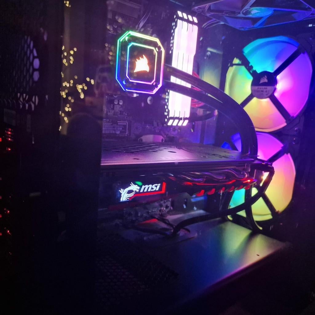 Corsair gaming-pc, Computers en Software, Desktop Pc's, Zo goed als nieuw, 4 Ghz of meer, HDD, SSD, 32 GB, Met videokaart, Gaming
