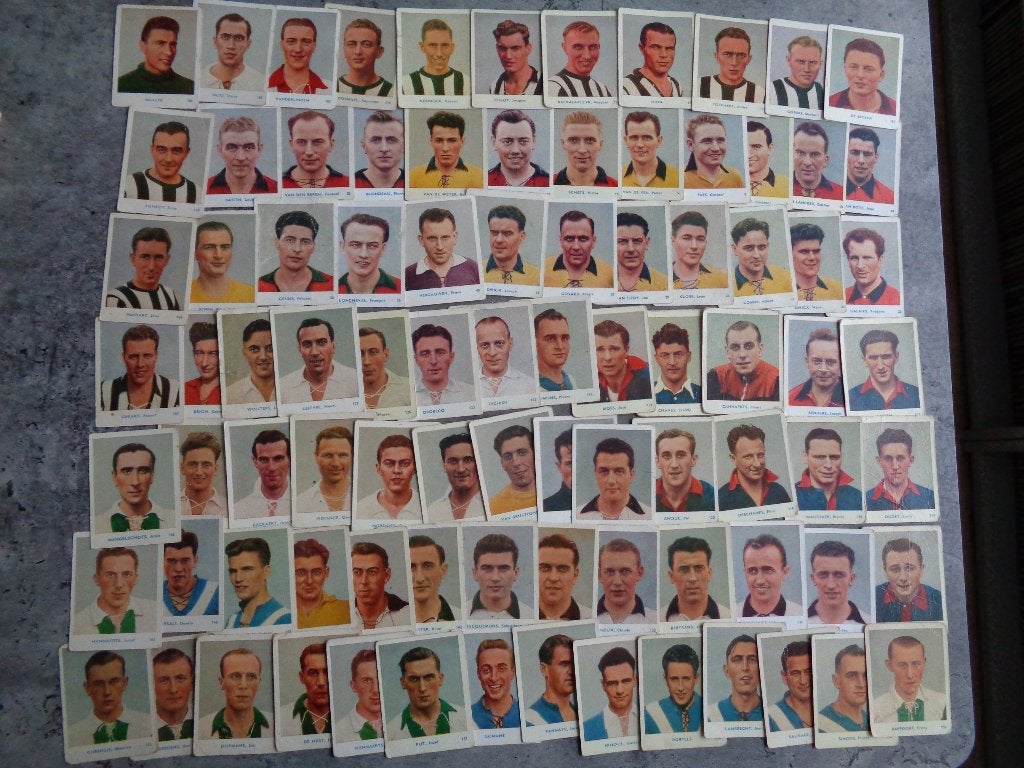 Images de football BELGIAN CHEWING GUM CY ANNO 1951/52 89x, Envoi