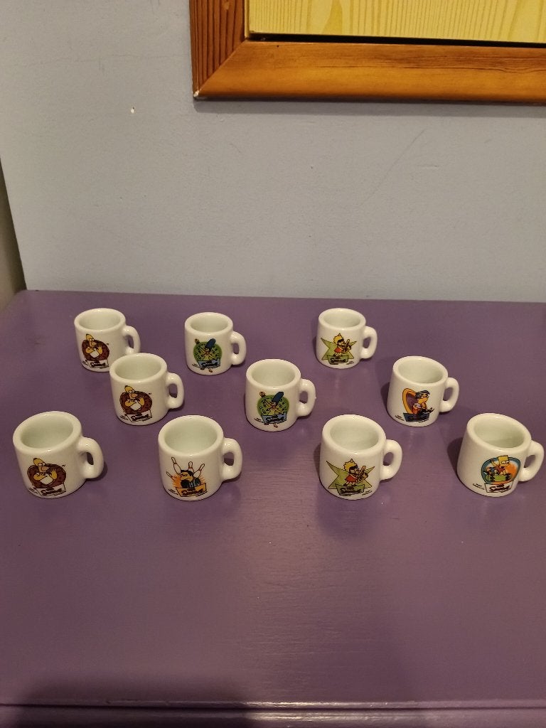 10 mini tasjes: the simpsons. (vintage), Ophalen of Verzenden, Zo goed als nieuw, Gebruiksvoorwerp