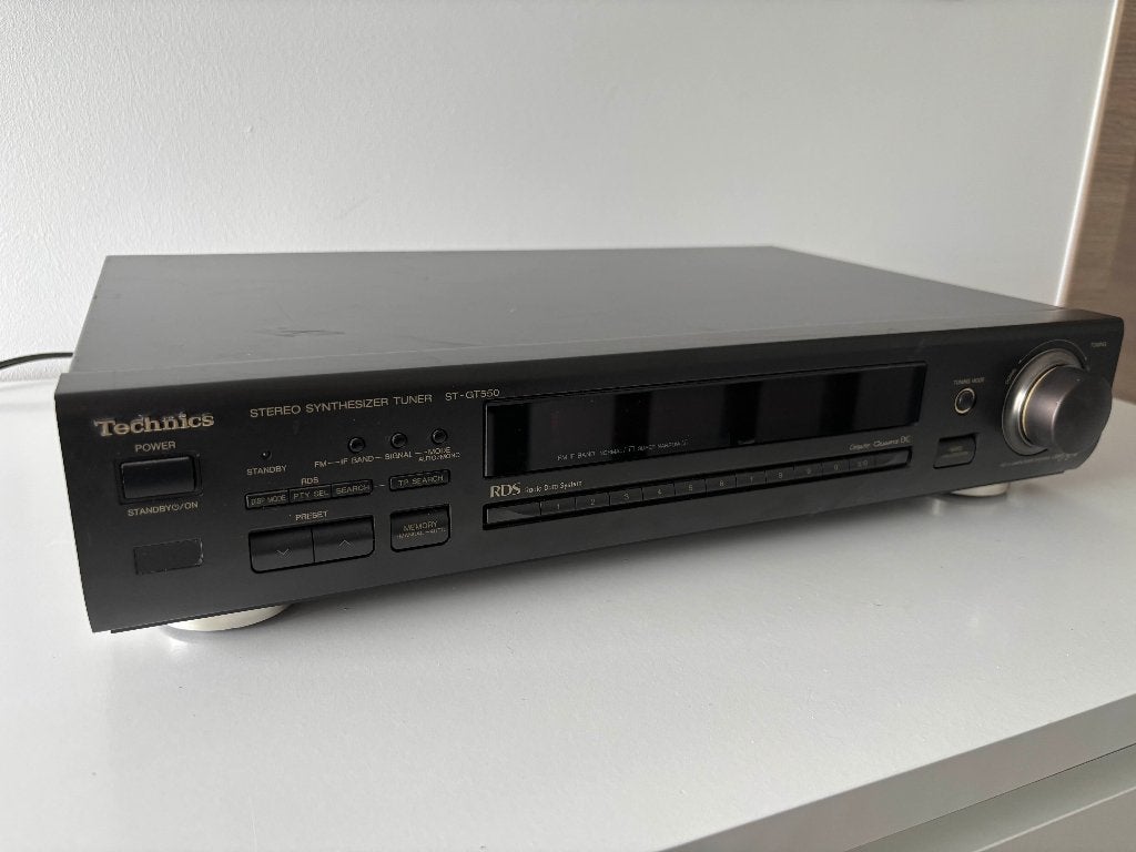 Technics - Tuner ST-GT550, TV, Hi-fi & Vidéo, Tuners, Enlèvement ou Envoi, Utilisé
