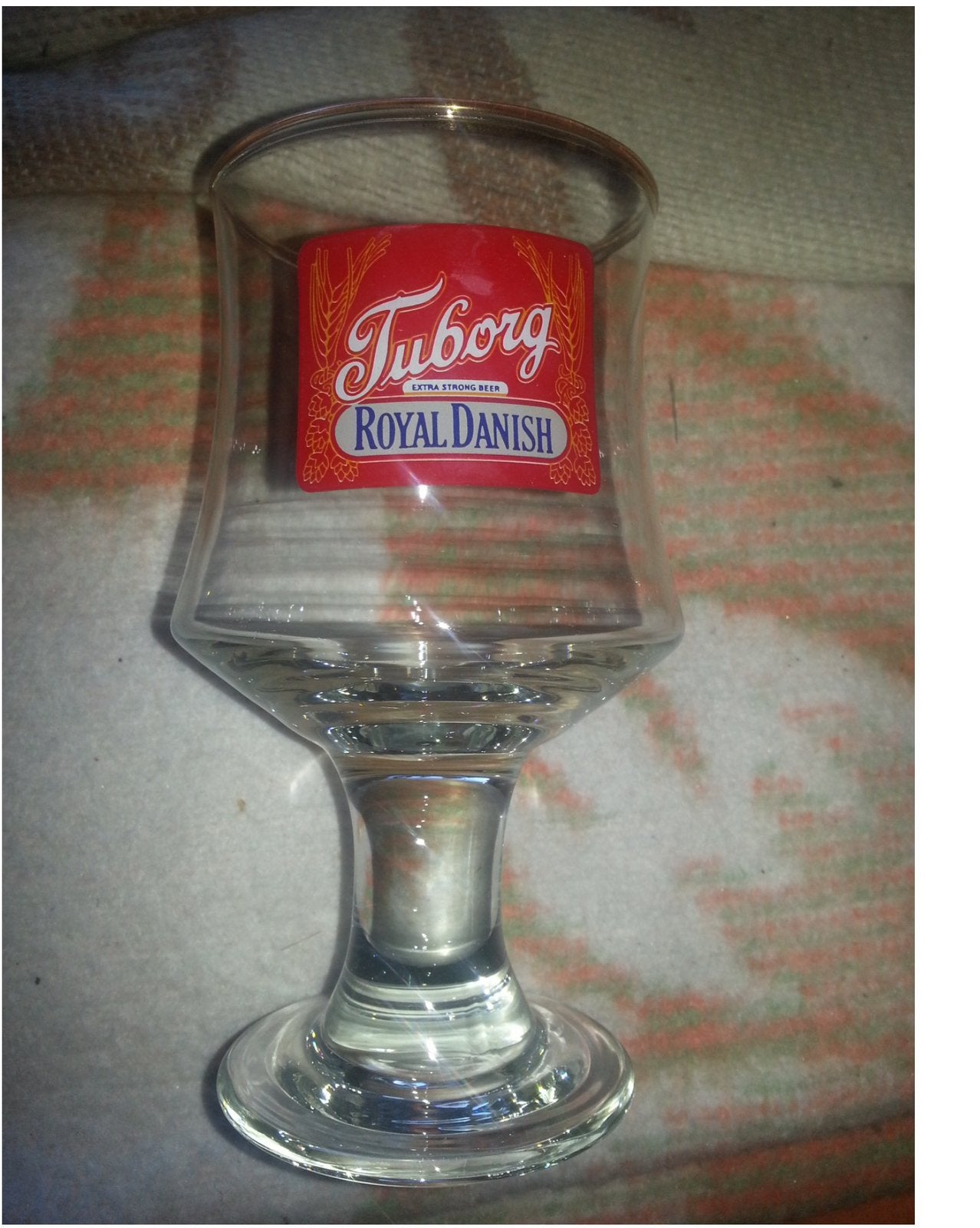 Verres de collecte de bière (2), Enlèvement, Comme neuf, Verre ou Verres
