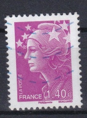France 2010 - Numéro 4477, Envoi, Affranchi