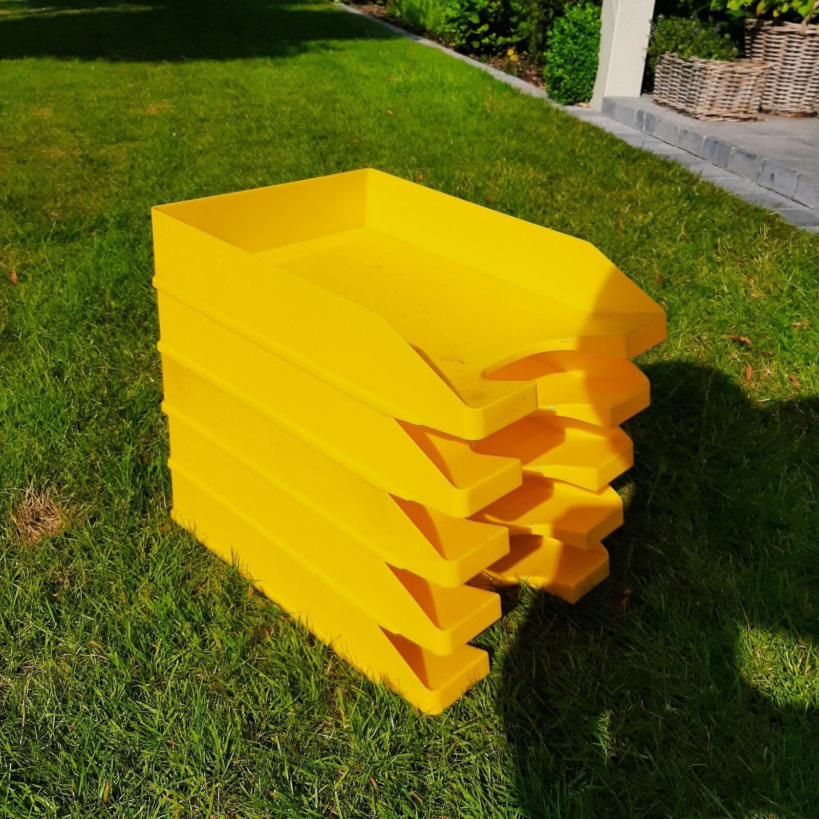 Bureaubakjes voor papier (5 stuks), Enlèvement