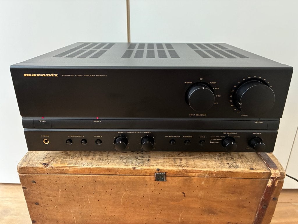 Marantz Versterker   2 x 100 Watt - in een uitstekende staat, Audio, Tv en Foto, Versterkers en Ontvangers, Zo goed als nieuw