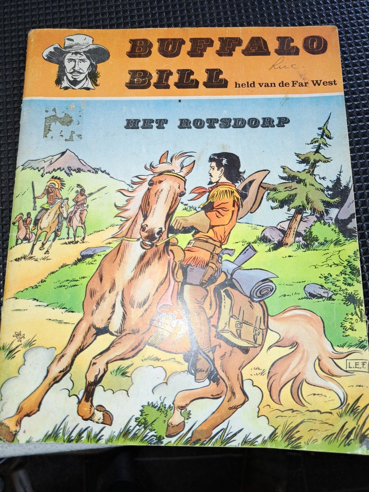 buffalo bill, Livres, Enlèvement