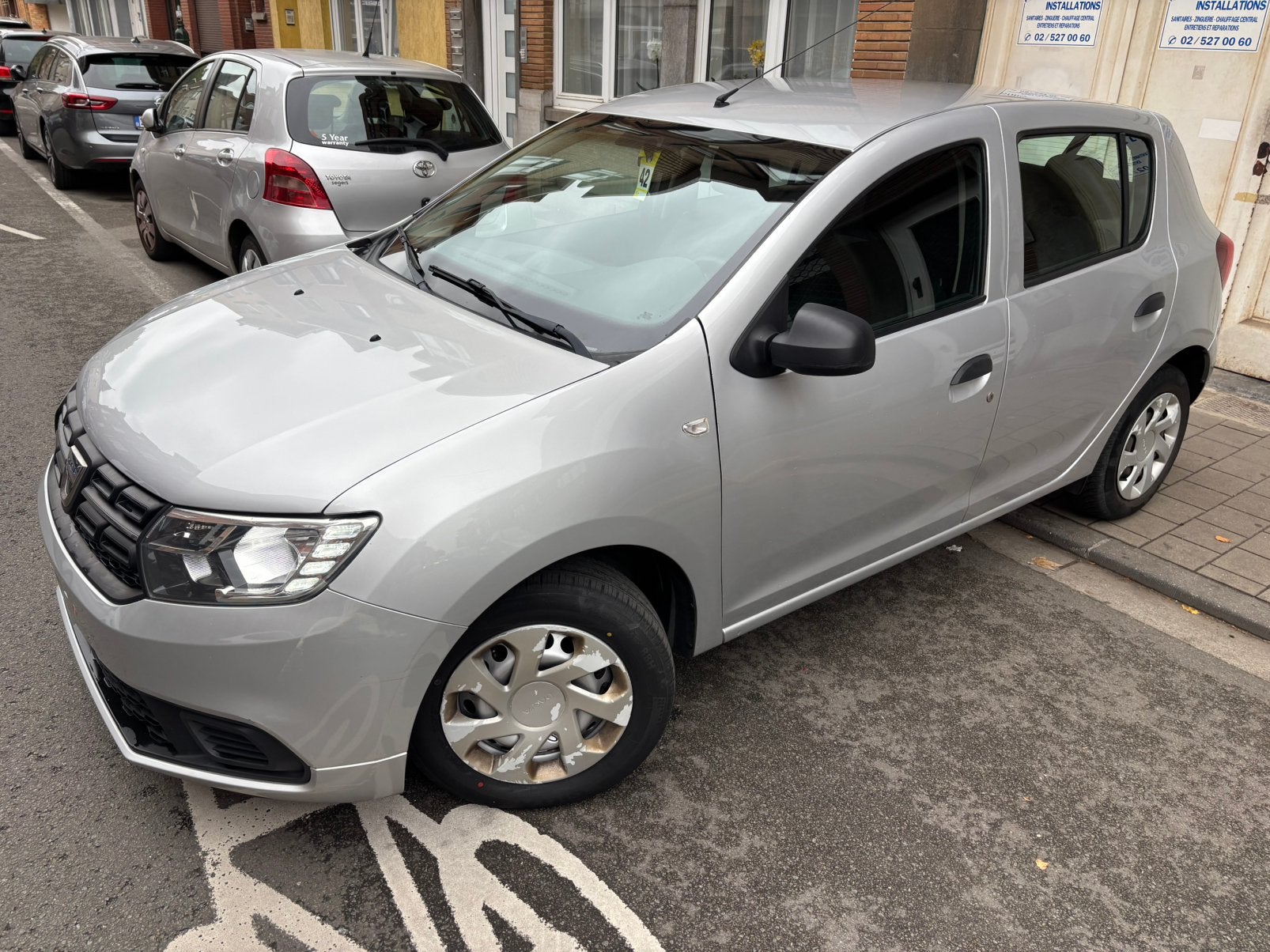 Dacia SANDERO 1.0 essence 2018, Argent ou Gris, Achat, Euro 6, Entreprise
