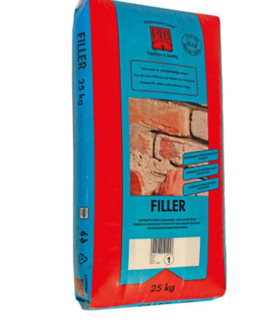 Compaktuna Filler GP zak 25 kg zilvergrijs N^7 HYDRO CEMENT, Doe-het-zelf en Bouw, Ophalen, Nieuw