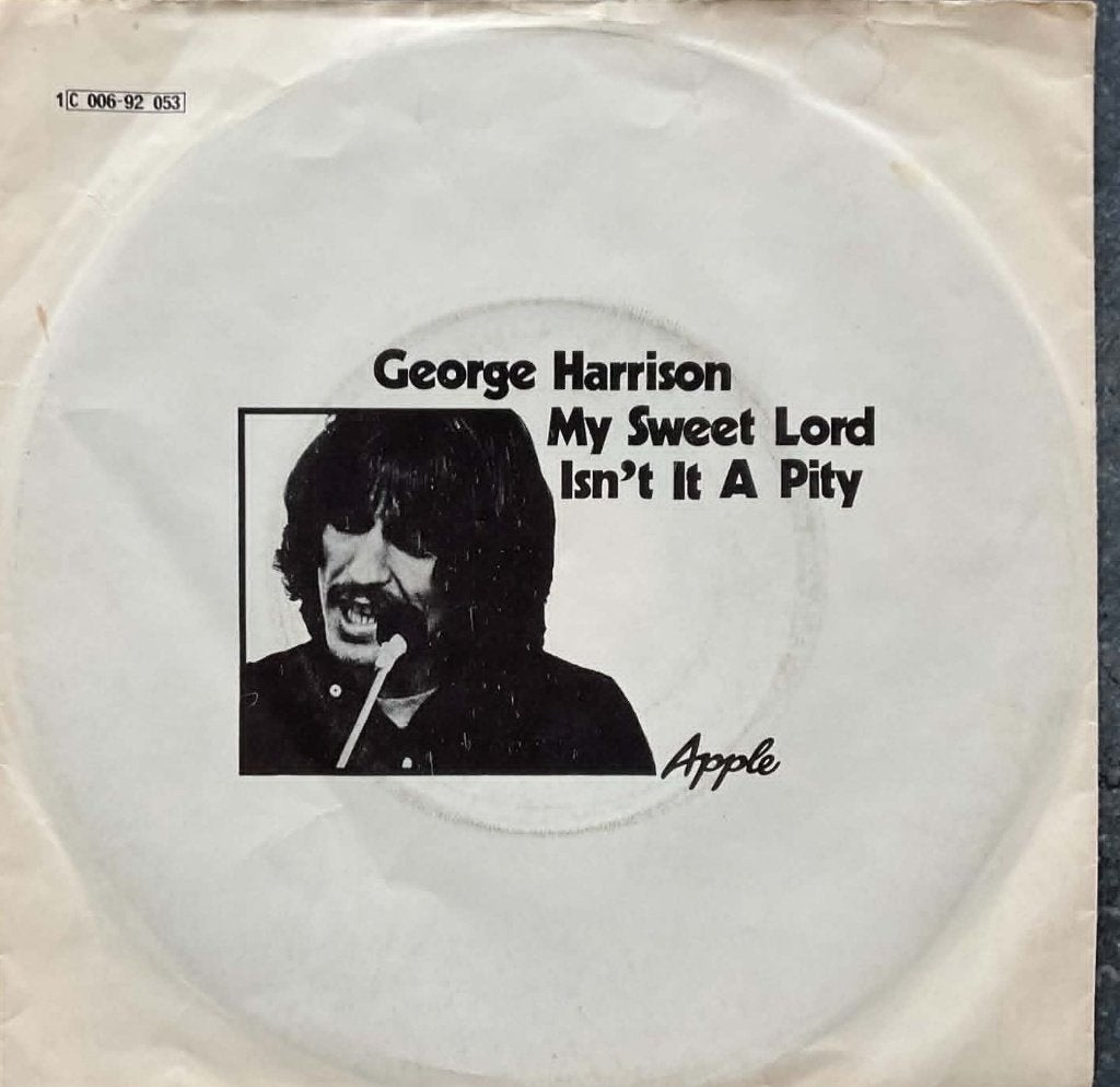 George Harrison "My Sweet Lord", Cd's en Dvd's, Vinyl Singles, Fotohoes, Overige genres, Single, Ophalen of Verzenden